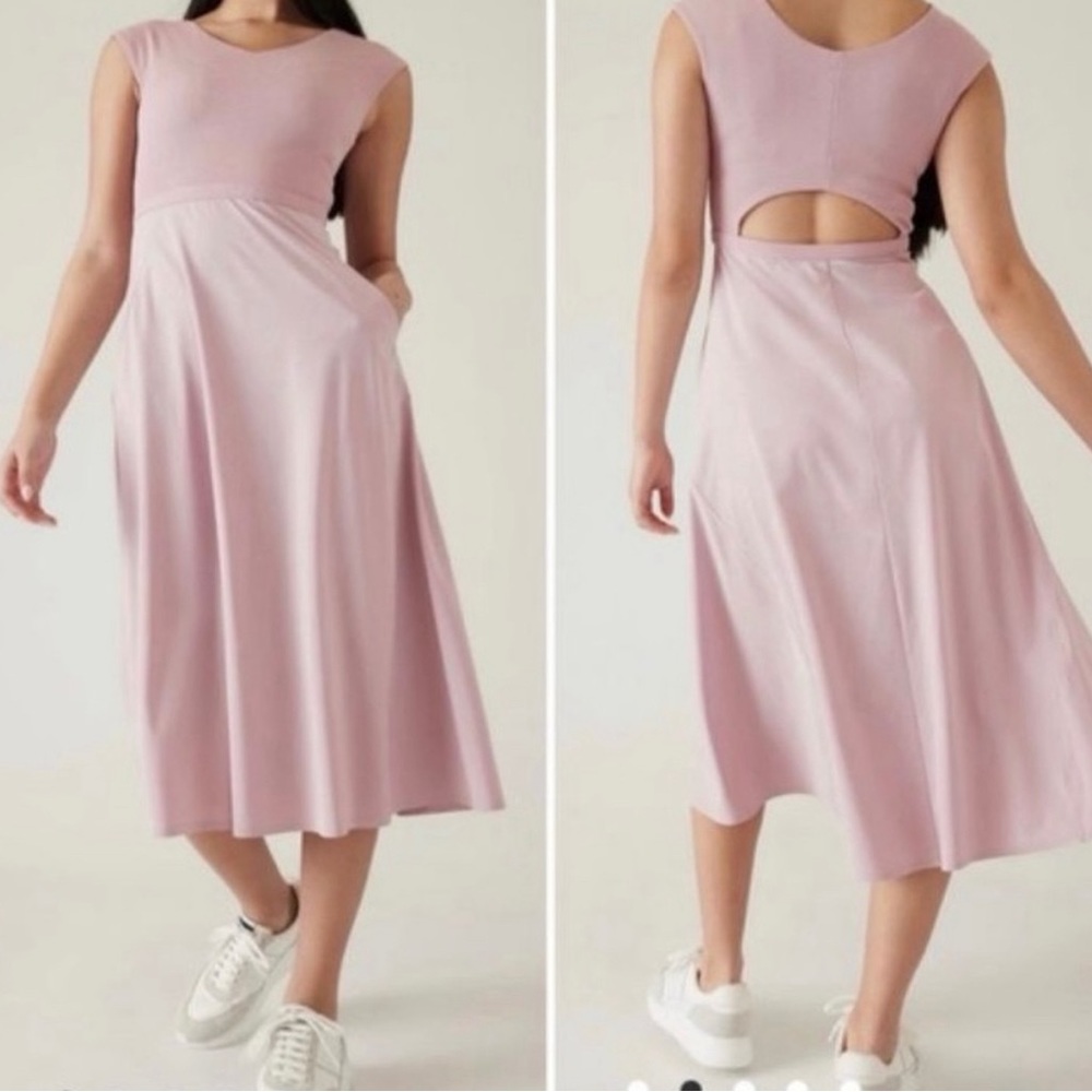 Athleta Ryder Dress in Pink size XS